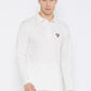 SG Club White Full Sleeves Cricket Shirt